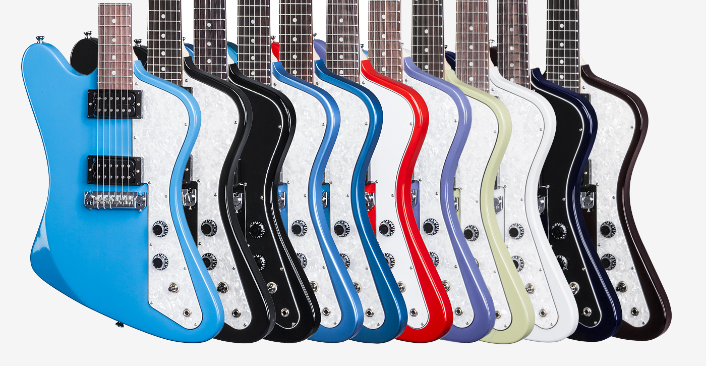 Все цвета Gibson Firebird Zero 2017 S