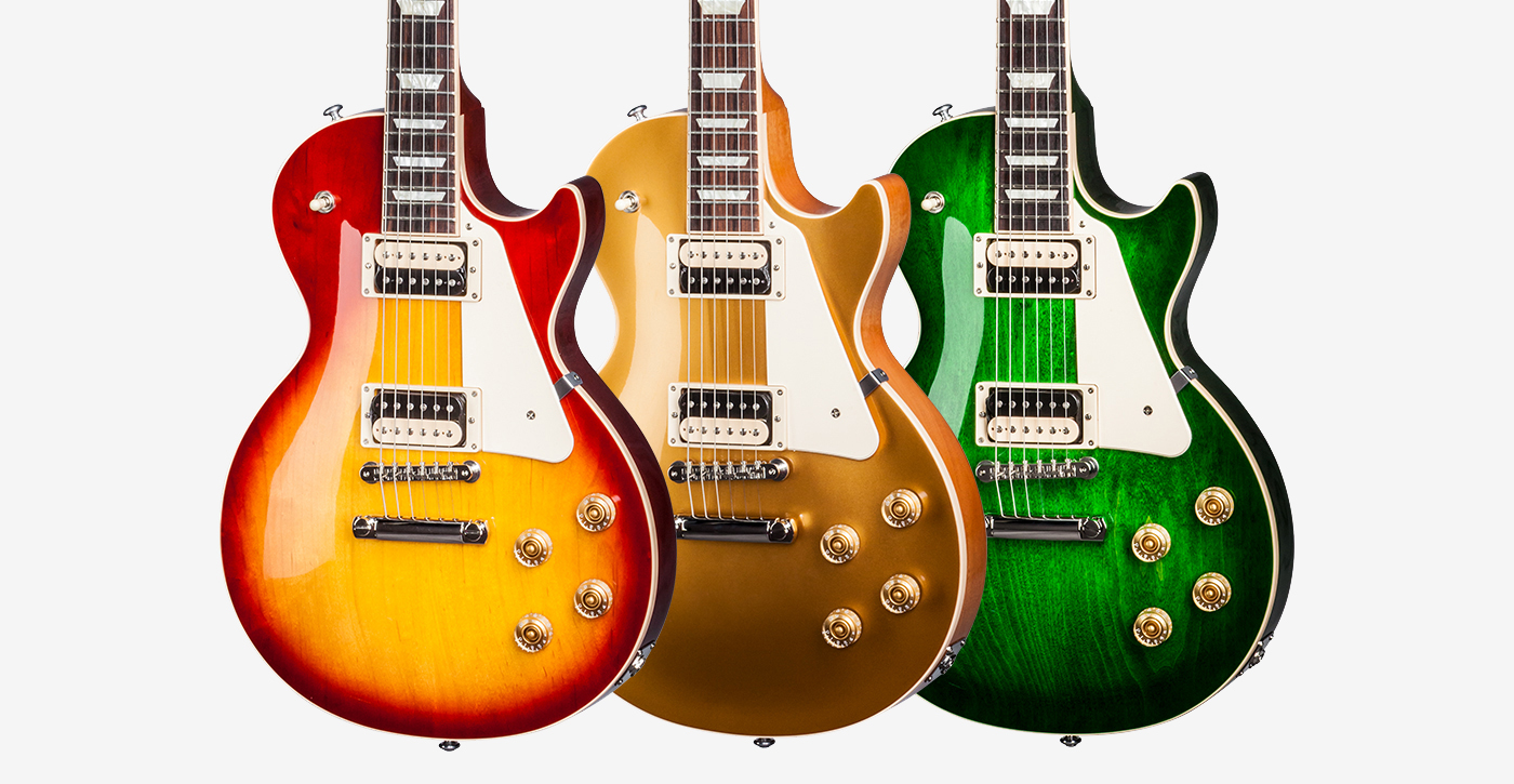 Все цвета Gibson Les Paul Classic 2017 T