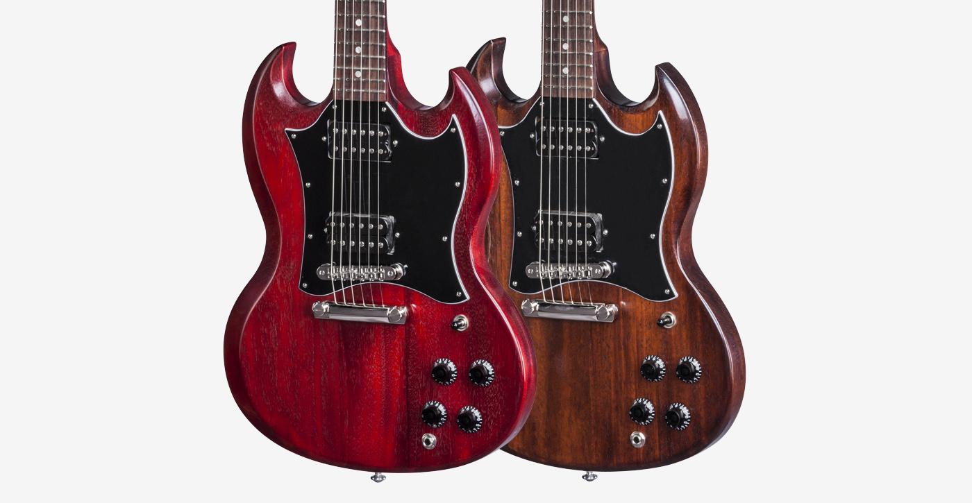 Все цвета Gibson SG Faded 2017 T