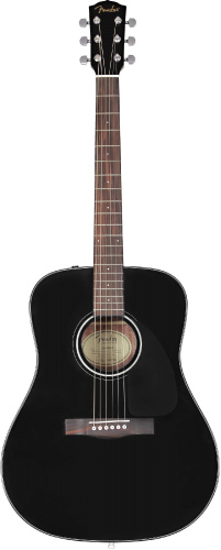 Fender CD-60 Dread V3 DS BLK WN