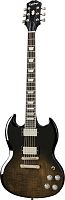 Epiphone SG Modern Figured Trans Black Fade