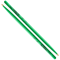 Zildjian 5A ACORN WOOD NEON GREEN