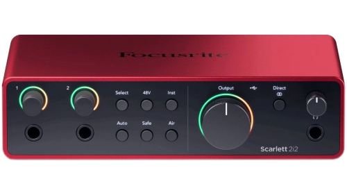 Focusrite Scarlett 2i2 Studio 4th Gen фото 6