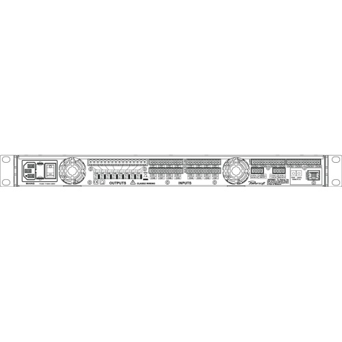 Powersoft Ottocanali 1204 DSP+ETH фото 2