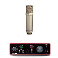 ​Focusrite Scarlett Solo 3rd gen (1 шт) + RODE NT1-А (1 шт)