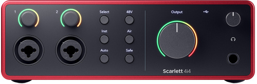 Focusrite Scarlett 4i4 4th Gen