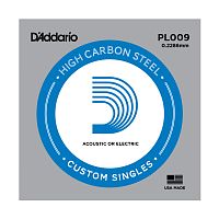 D'Addario PL009 plain steel 