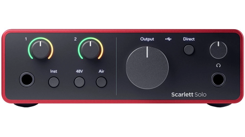 Focusrite Scarlett Solo 4th Gen