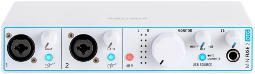 Arturia Mini Fuse 2 White OTG