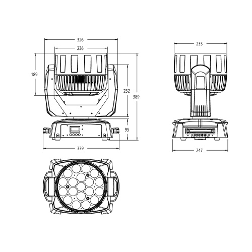 Involight LED MH1915W фото 2