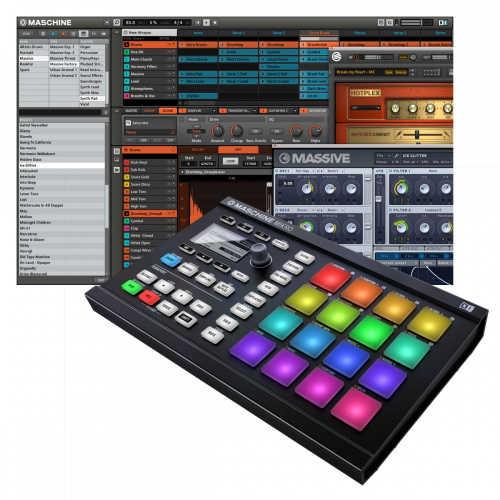 Native Instruments Maschine Mikro Mk2 BK фото 3