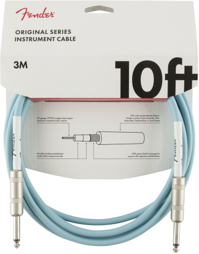 Fender 10' OR INST CABLE DBL