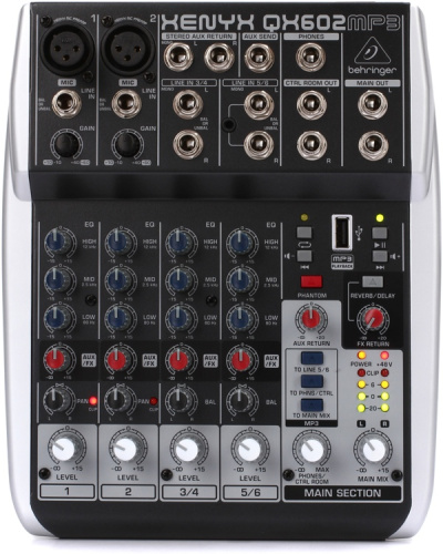 Behringer QX602MP3 фото 3