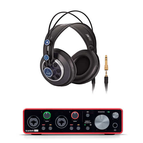 Focusrite Scarlett 2i2 3rd gen (1 шт) + AKG K240 MKII (1 шт)