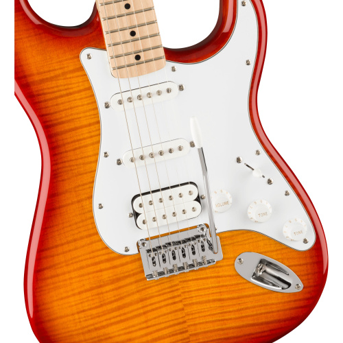 Fender Squier Affinity 2021 Stratocaster FMT HSS MN Sienna Sunburst фото 4