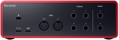 Focusrite Scarlett 4i4 4th Gen фото 2