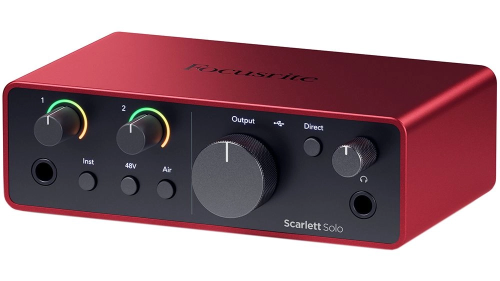 Focusrite Scarlett Solo 4th Gen фото 4