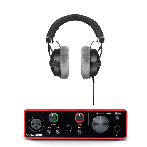 ​Focusrite Scarlett Solo 3rd gen (1 шт) + Beyerdynamic DT 770 PRO (1 шт)