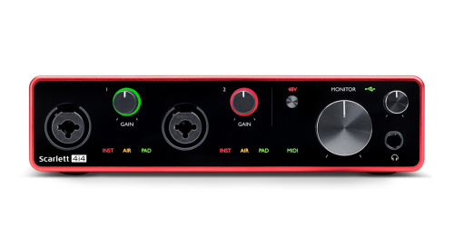 Focusrite Scarlett 4i4 3rd gen фото 2