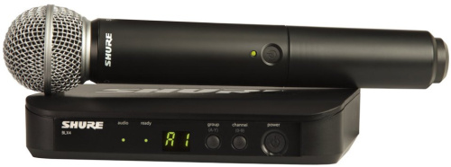 Shure BLX24E SM58 (1 шт) + Tempo MS100BK (1 шт) + Proel BULK250LU1 (1 шт) фото 2
