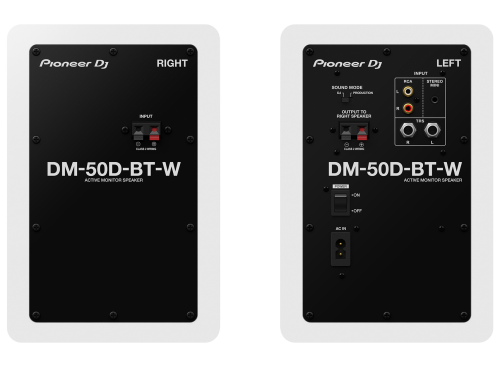 Pioneer Dj DM-50D-BT-W фото 2