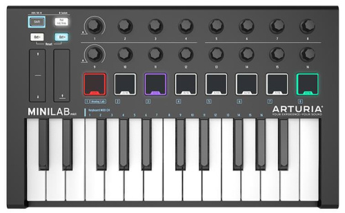 Arturia MiniLab mkII Deep Black Edition