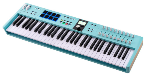 Arturia KeyLab Essential 61 MK3 Aquamarine фото 5