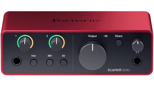 Focusrite Scarlett Solo 4th Gen фото 5