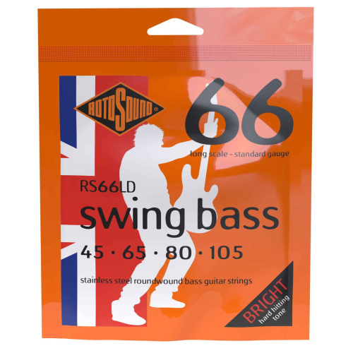 ROTOSOUND RS66LD BASS STRINGS STAINLESS STEEL