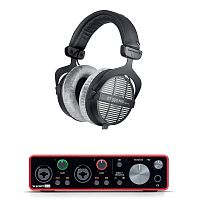 Focusrite Scarlett 2i2 3rd gen  (1 шт) + Beyerdynamic DT 990 PRO (1 шт)