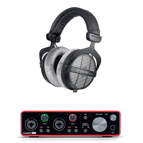 Focusrite Scarlett 2i2 3rd gen  (1 шт) + Beyerdynamic DT 990 PRO (1 шт)