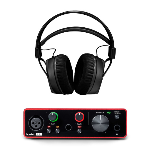 ​Focusrite Scarlett Solo 3rd gen (1 шт) + Pioneer HRM-7 (1 шт)