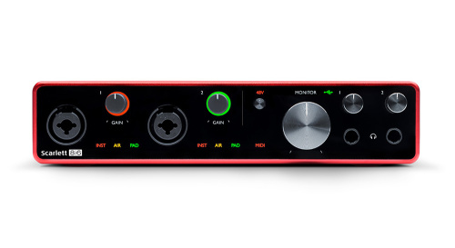 Focusrite Scarlett 8i6 3rd gen фото 2
