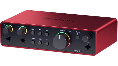 Focusrite Scarlett 2i2 Studio 4th Gen фото 5