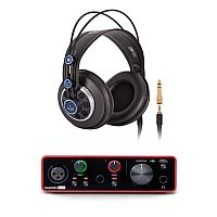 ​Focusrite Scarlett Solo 3rd gen (1 шт) + AKG K240 MKII (1 шт)