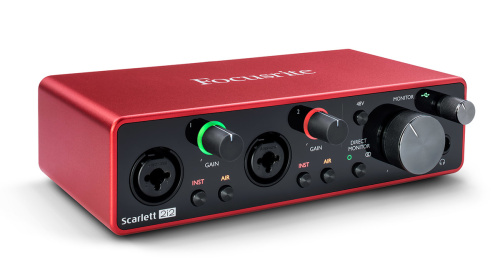 Focusrite Scarlett 2i2 3rd gen (1 шт) + AKG K240 MKII (1 шт) фото 2