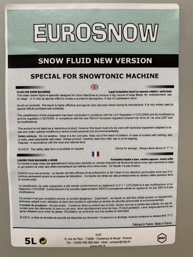 SFAT CAN 5 L- EUROSNOW TONIC EDITION