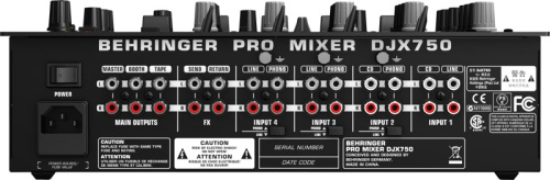 Behringer DJX750 фото 3