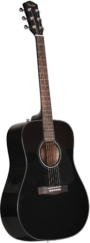 Fender CD-60 Dread V3 DS BLK WN фото 7