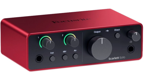 Focusrite Scarlett Solo 4th Gen фото 3