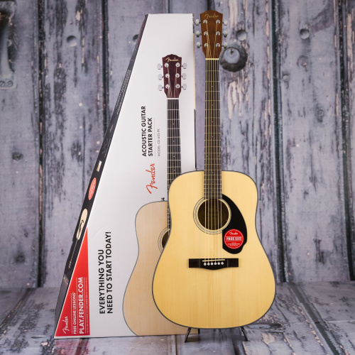 Fender CD-60S DREADNOUGHT PACK NATURAL фото 2
