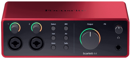 Focusrite Scarlett 4i4 4th Gen фото 5