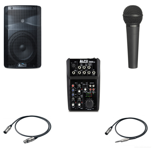 Alto TХ208 (1 шт) + Alto ZMX52 (1 шт) + Behringer XM8500 (1 шт) + Proel Bulk250LU5 (1 шт) + Proel Bulk230Lu5 (1 шт)