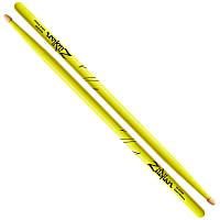 Zildjian 5A ACORN WOOD NEON YELLOW