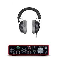 Focusrite Scarlett 2i2 3rd gen (1 шт) + Beyerdynamic DT 770 PRO (1 шт)