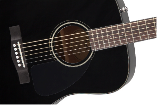 Fender CD-60 Dread V3 DS BLK WN фото 4