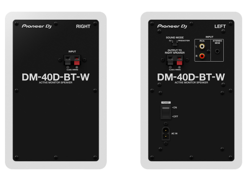 Pioneer Dj DM-40D-BT-W фото 3