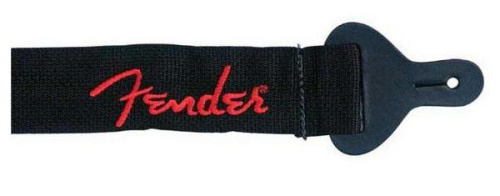 FENDER BLACK/RED LOGO